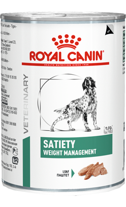 Royal Canin Vet Satiety Weight Management Canine in Loaf | Wet (Lata)