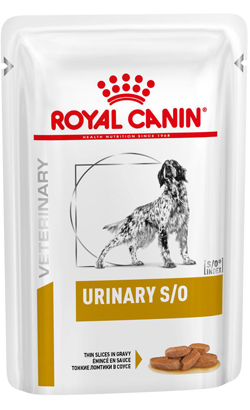 Ração Veterinária húmida para Cão Royal Canin Vet Urinary S/O Canine | Wet (Saqueta) Ração Veterinária húmida para Cão Royal Canin Vet Urinary S/O Canine | Wet (Saqueta) - Alimentação e Rações Veterinárias para Cães