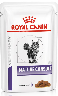 Royal Canin Vet Health Nutrition Mature Consult Feline | Wet (Saqueta)