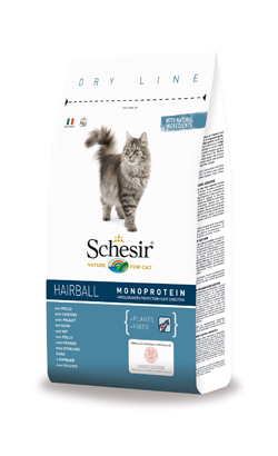 Schesir Cat Hairball with Chicken