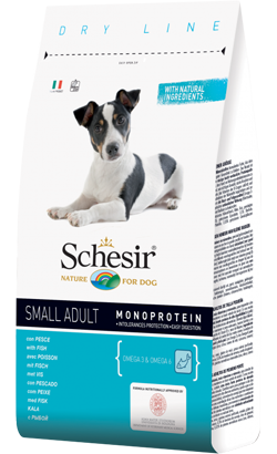 Schesir Dog Small Adult Maintenance with Fish