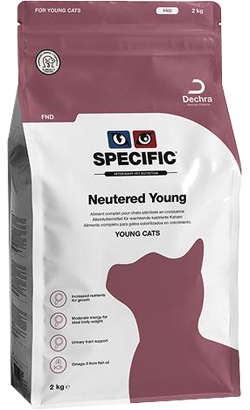 Specific Cat FND Neutered Young