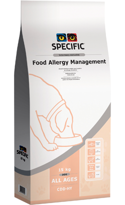 Specific Dog CDD-HY Food Allergy Management