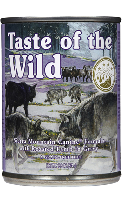 Taste of the Wild Sierra Mountain Canine Formula | Wet (Lata)