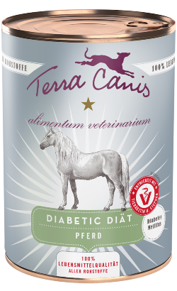 Terra Canis Ali-Vet Diabético Cavalo | Wet (Lata)