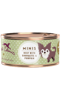 Ração húmida para Cão Terra Canis Mini Vaca com Courgette e Abóbora | Wet (Lata) Ração húmida para Cão Terra Canis Mini Vaca com Courgette e Abóbora | Wet (Lata) - Alimentação e Rações para Cães