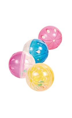 Brinquedo para Gatos Trixie Bolas Chocalho Plástico com Guizo e Boneco Brinquedo para Gatos Trixie Bolas Chocalho Plástico com Guizo e Boneco - Produtos & Acessórios - Brinquedos