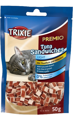 Trixie Cat Snack Premio Tuna Sandwiches
