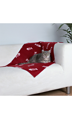 Trixie Cobertor Beany Fleece Blanket | Bordô