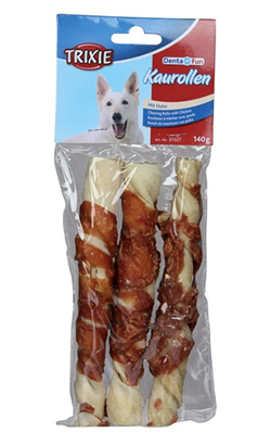 Trixie Dog Denta Fun Chewing Rolls with Chicken