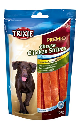 Trixie Dog Snack Premio Cheese & Chicken Stripes