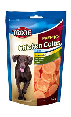 Trixie Dog Snack Premio Chicken Coins