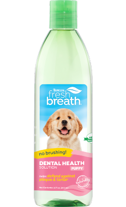 Tropiclean Fresh Breath Dental Health Solution for Puppies