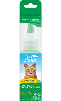 Tropiclean Fresh Breath Clean Teeth Oral Care Gel for Cats