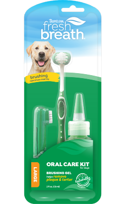 Tropiclean Fresh Breath Oral Kit for Large Dogs