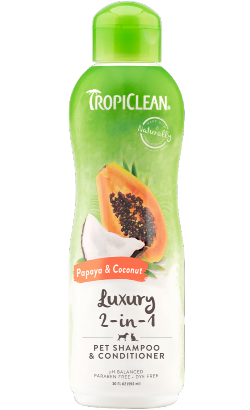 Tropiclean Papaya and Coconut Shampoo and Conditioner