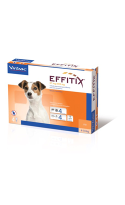 Virbac Dog Effitix -S- Spot-On 4-10 kg