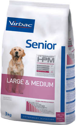 Ração para Cão Virbac HPM Senior Dog Large & Medium Ração para Cão Virbac HPM Senior Dog Large & Medium - Alimentação e Rações para Cães