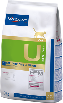 Virbac Veterinary HPM U1 Cat Struvite Dissolution