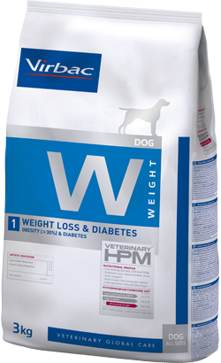 Virbac Veterinary HPM W1 Dog Weight Loss & Diabetes